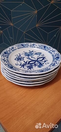 Тарелки гдр kahla 6 шт