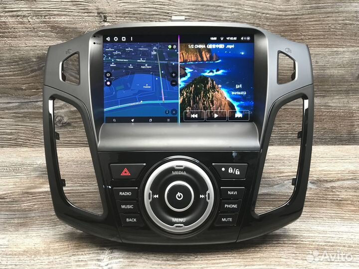 Магнитола Teyes CC3 2K на Ford Focus 3