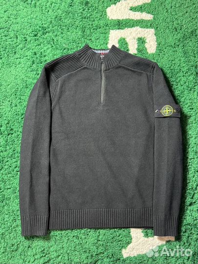 Джемпер stone island 1/4 zip оригинал