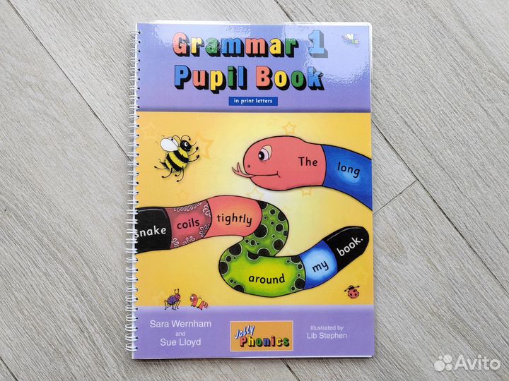 Jolly Phonics Grammar Pupil Book 1, 2, 3, 4, 5, 6