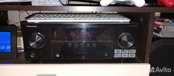 Ресивер pioneer, колонки Yamaha, 5,1