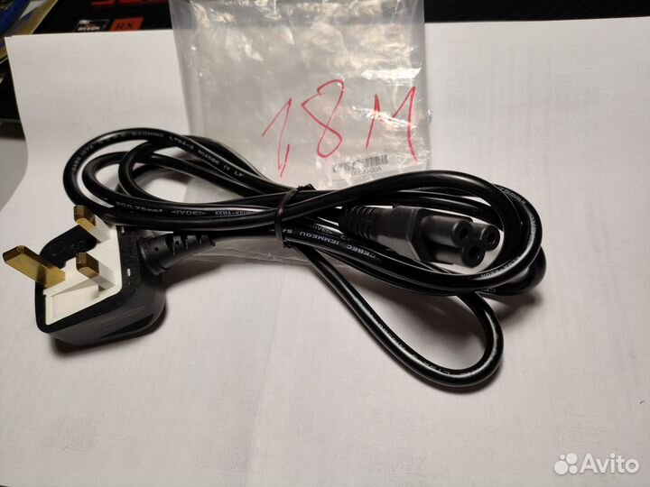 Британский кабель питания BS 1363