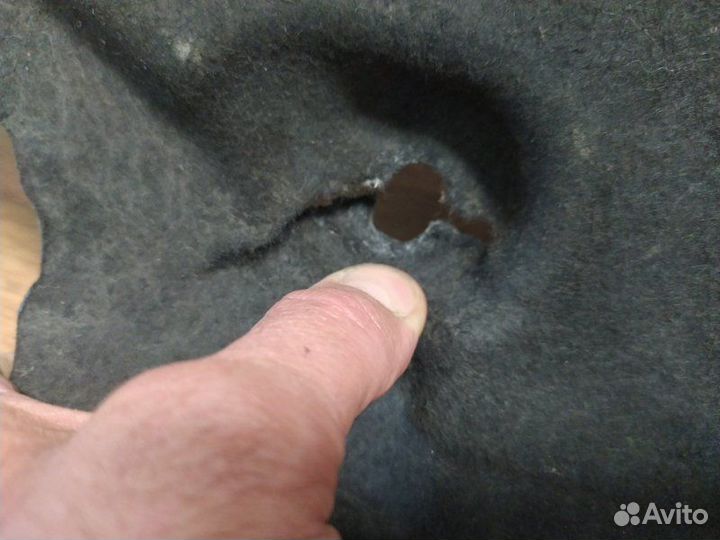 Защита днища (топливного бака) левая Bmw X6Mp F16