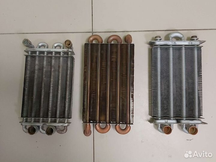 Теплообменики, насосы, платы управления на котлы