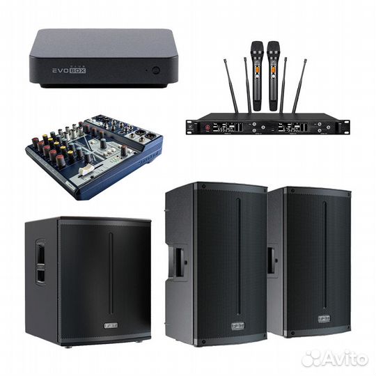 Караоке система полный комплект с подключением