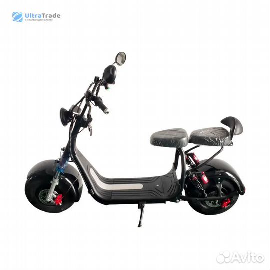 Электроскутер Citycoco Electric Scooter Black HS2