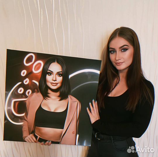 Портрет по фото В стиле 