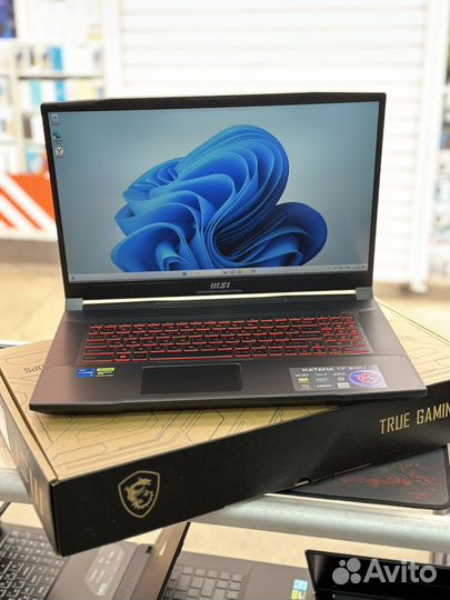 MSI GF76 Katana B12UCX-1004XRU RTX 2050 i5-12450H