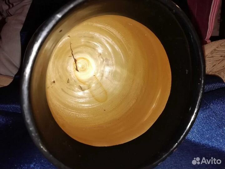 Ваза хохломская роспись. СССР