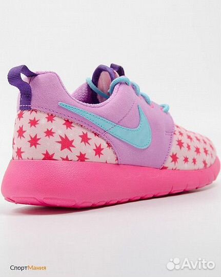 Nike roshe ONE print кроссовки для девочки 23см