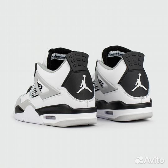 Кроссовки Nike Air Jordan 4 Retro White / Black