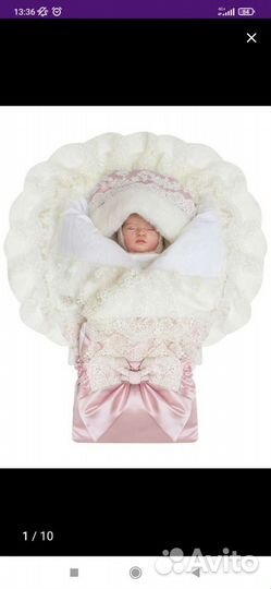 Конверт на выписку для девочки