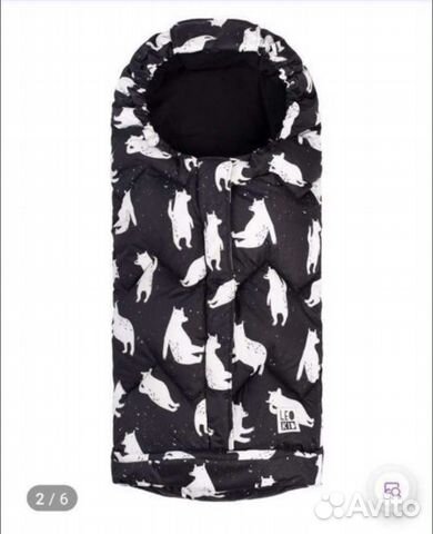 Зимний конверт в коляску Leokid