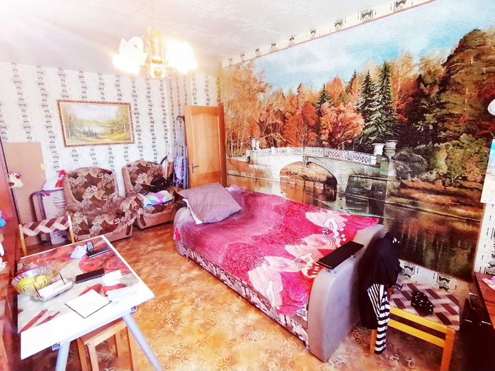 Комната 17 м² в 2-к., 4/5 эт.