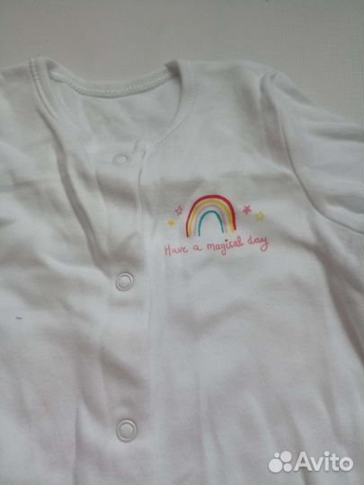 Слип для девочки новый George 9-12мес