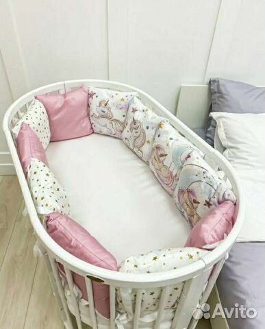 Бортики в детскую кроватку