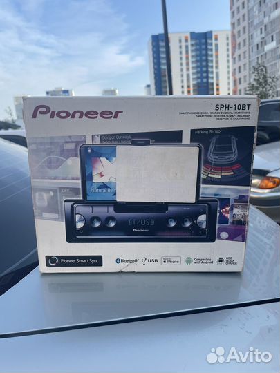 Магнитола pioneer sph 10bt