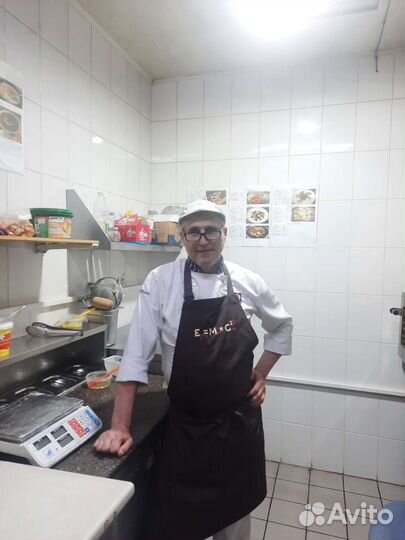 Повар на постоянной основе с проживанием