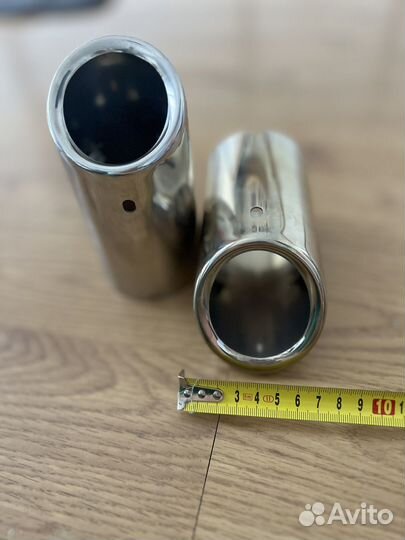 Насадки на глушитель 2шт