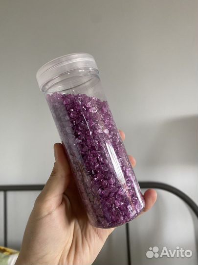 Стеклянные камешки декоративные