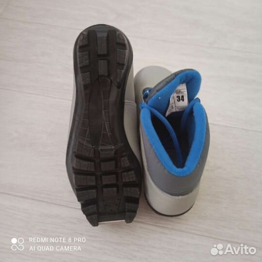 Лыжные ботинки 34 размер