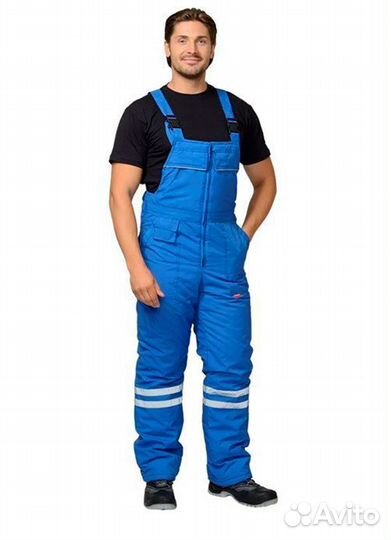 Полукомбинезон утепленный мужской 