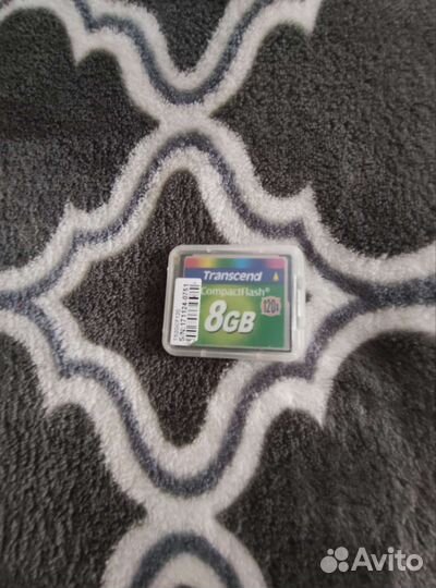 Карта памяти CF Transcend Compact Flash 8 гб