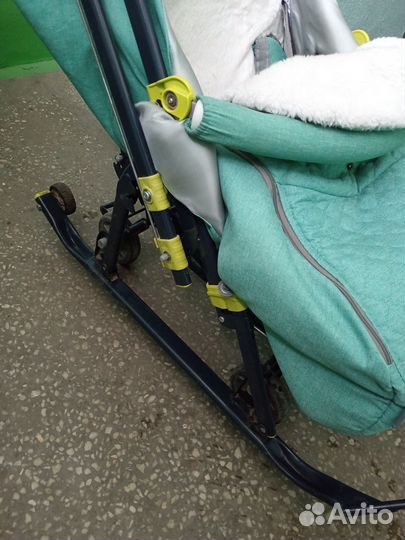 Коляска санки