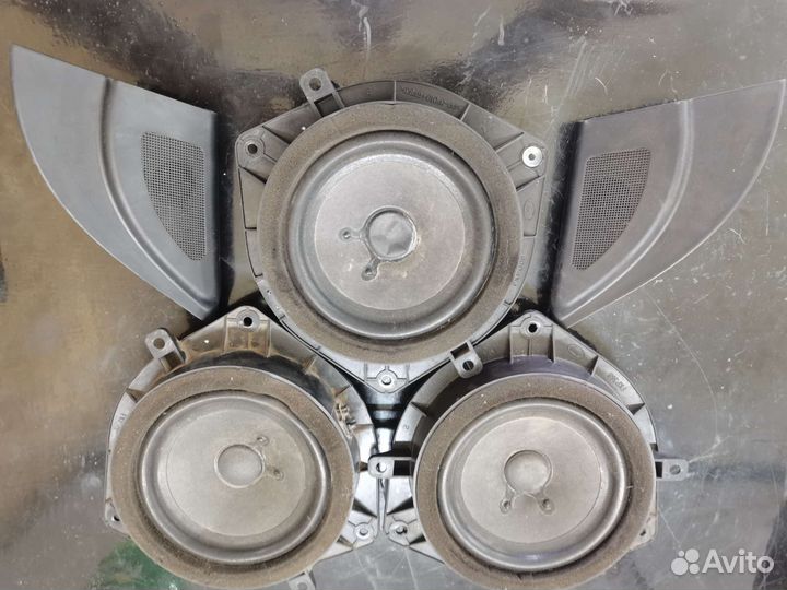 Колонки, накладка hyundai solaris 1