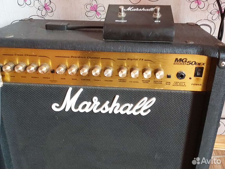 Гитарный комбоусилитель 50 ватт