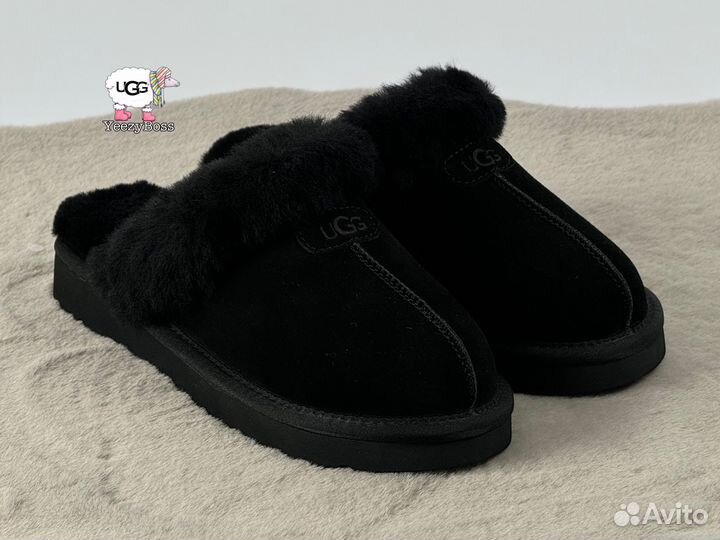 Меховые тапочки ugg женские