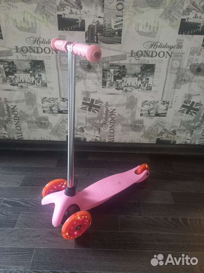 Самокат детский трехколесный