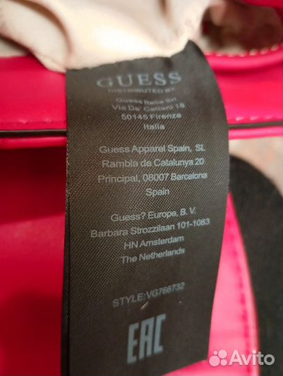 Красивый рюкзачок guess Est 1981 /Не Китай