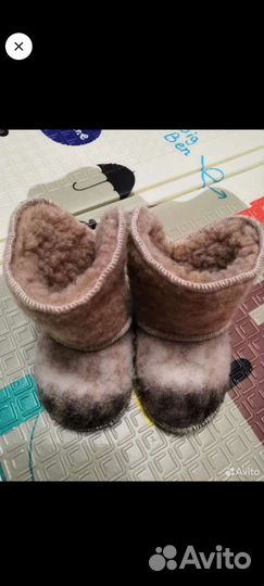 Пинетки угги тёплые