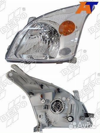 Фара toyota land cruiser prado