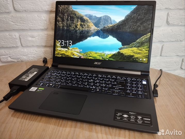 Acer ips/i5-10300H/16Gb/GTX 1650/ssd 512Gb