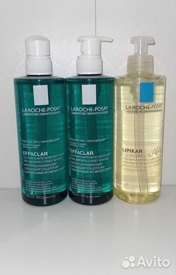 La Roche-Posay гель и масло