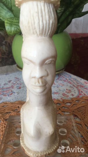 Резьба по кости девушка фигура цар