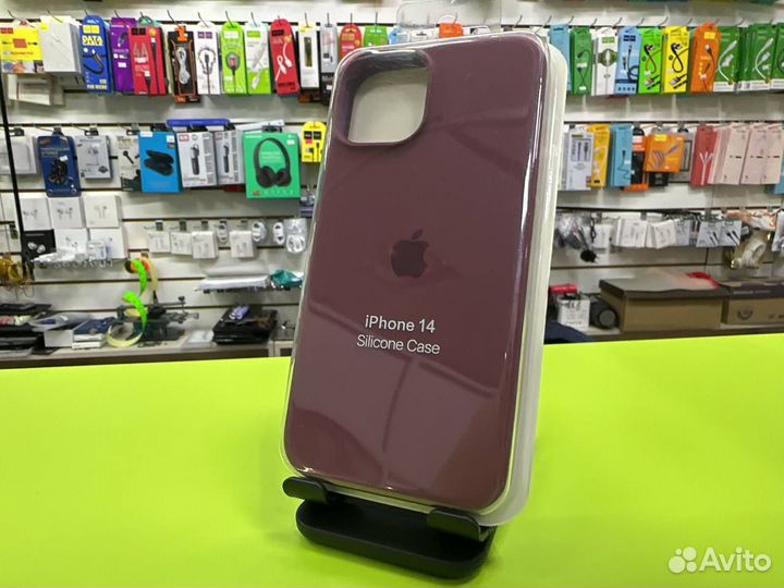 Чехол для iPhone 14 силиконовый