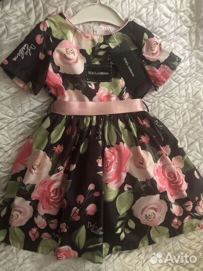 Платье для девочки 92