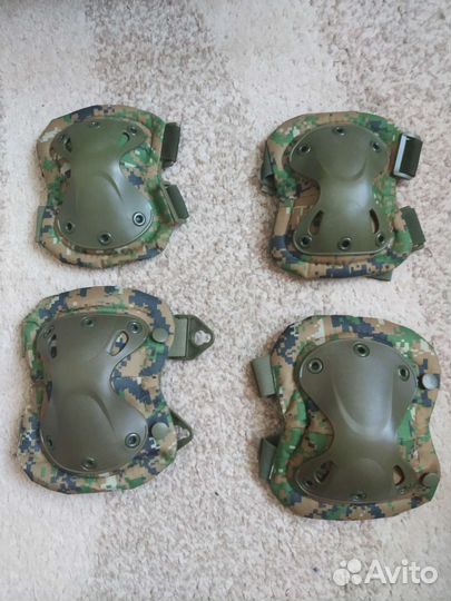 Наколенник и налокотник тактические