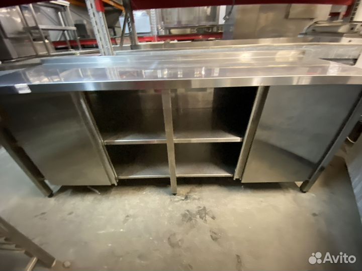 Стол купе из нержавейки