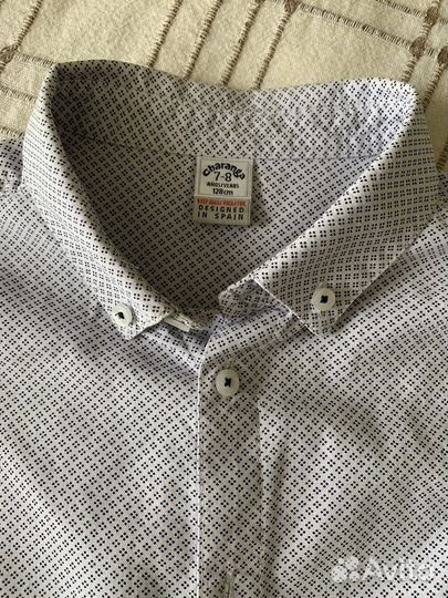 Рубашка школьная р.122-128