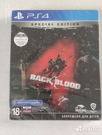 Игра для PS4 WB Back 4 Blood. Специальное издание