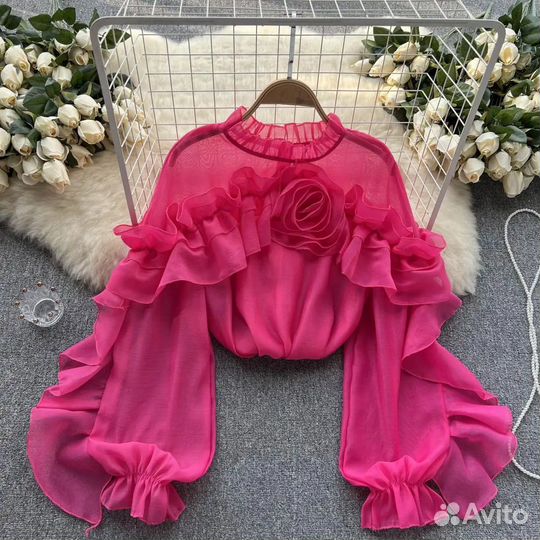 Блуза нарядная 3 цвета magda butrym