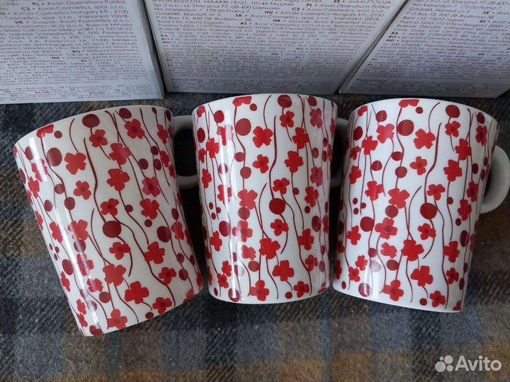 Кружка Цветочная фантазия, Avon, 350мл