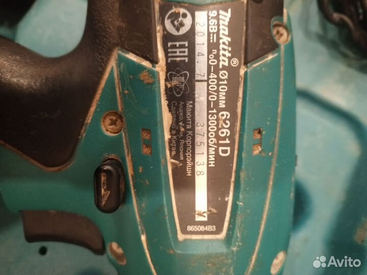 Шуруповерт makita 6261D