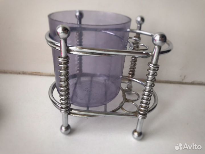 Набор для ванной комнаты стакан для зубных щеток р