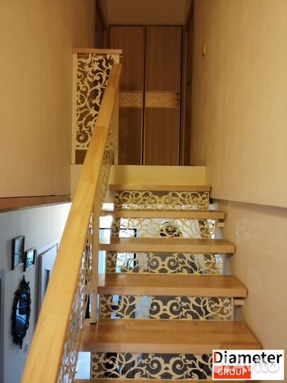 Установка Г образной лестницы из трубы