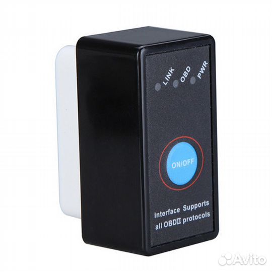 Elm 327 obd2 bluetooth диагностический авто сканер